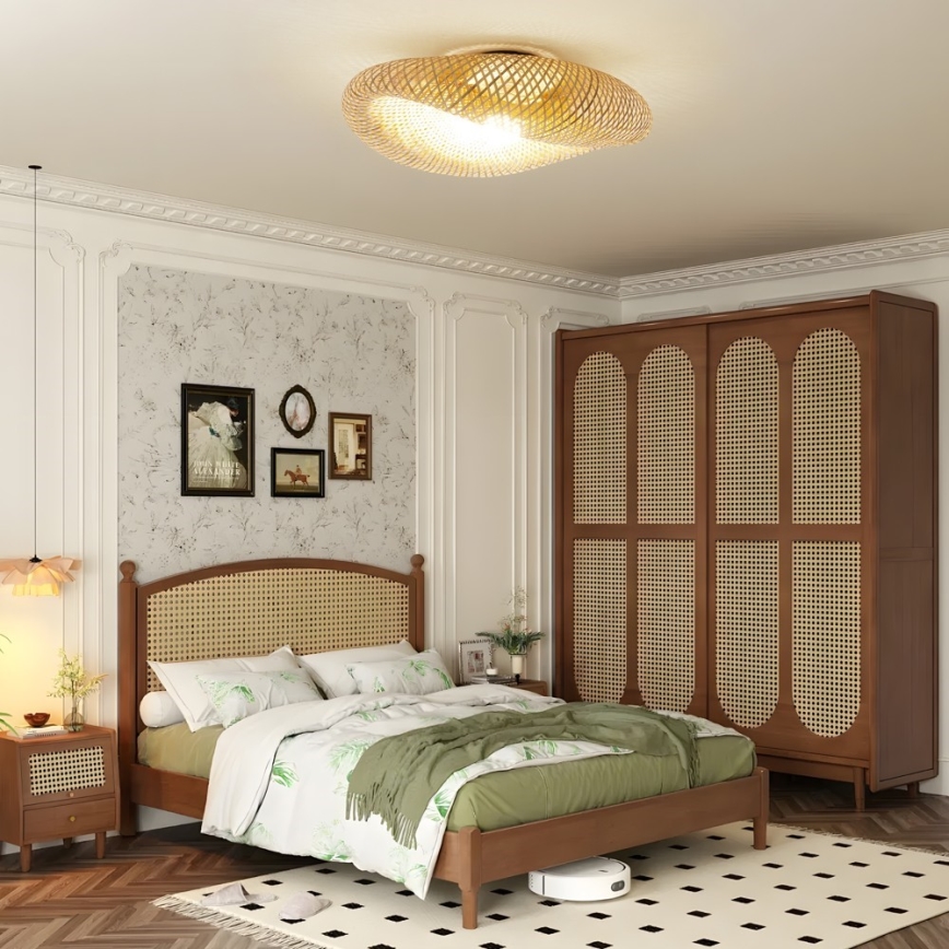 Mennyezeti lámpa BOHO HILO 1xE27/40W/230V átm. 80 cm