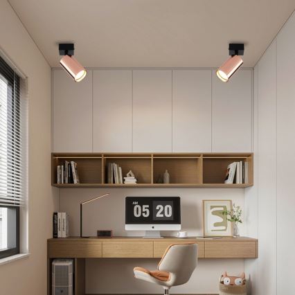 Spotlámpa PUNTO 1xGU10/9W/230V rózsaarany