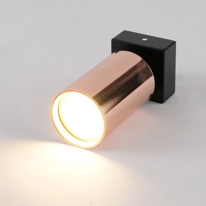 Spotlámpa PUNTO 1xGU10/9W/230V rózsaarany