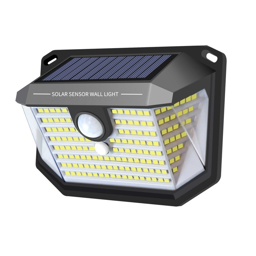 LED Napelemes fali lámpa érzékelővel LED/4W/5,5V IP65