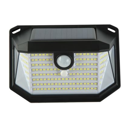 LED Napelemes fali lámpa érzékelővel LED/4W/5,5V IP65
