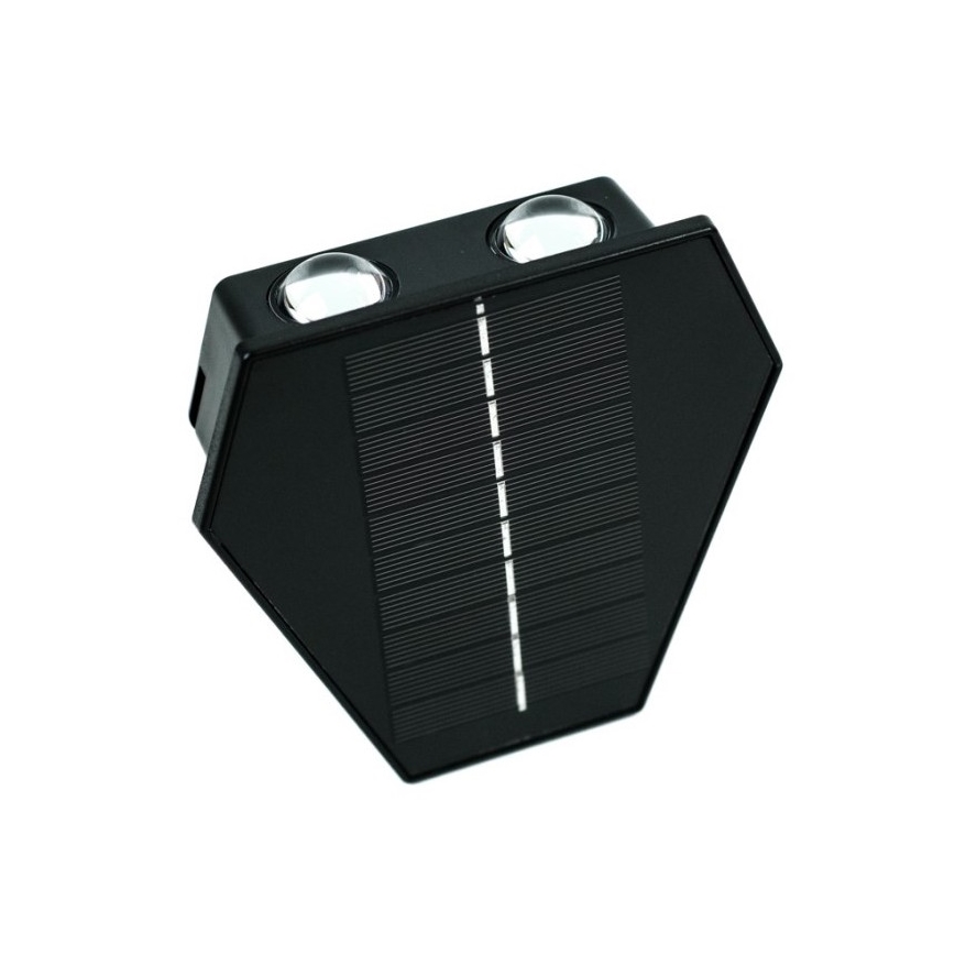 LED napelemes fali lámpa érzékelővel LED/2W/5V IP54 1300 mAh