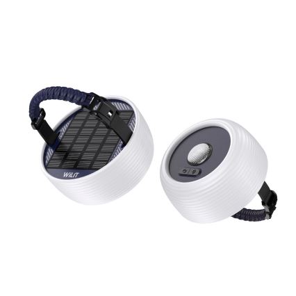 LED RGB hordozható napelemes töltőlámpa LED lánccal LED/10W/5V 3600 mAh IP65 3600 mAh