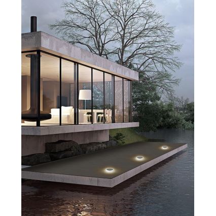 LED kültéri napelemes világítás érzékelővel LED/0,4W/3,2V IP54 500 mAh