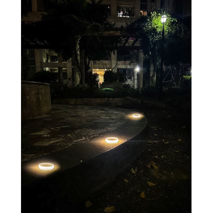 LED kültéri napelemes világítás érzékelővel LED/0,4W/3,2V IP54 500 mAh