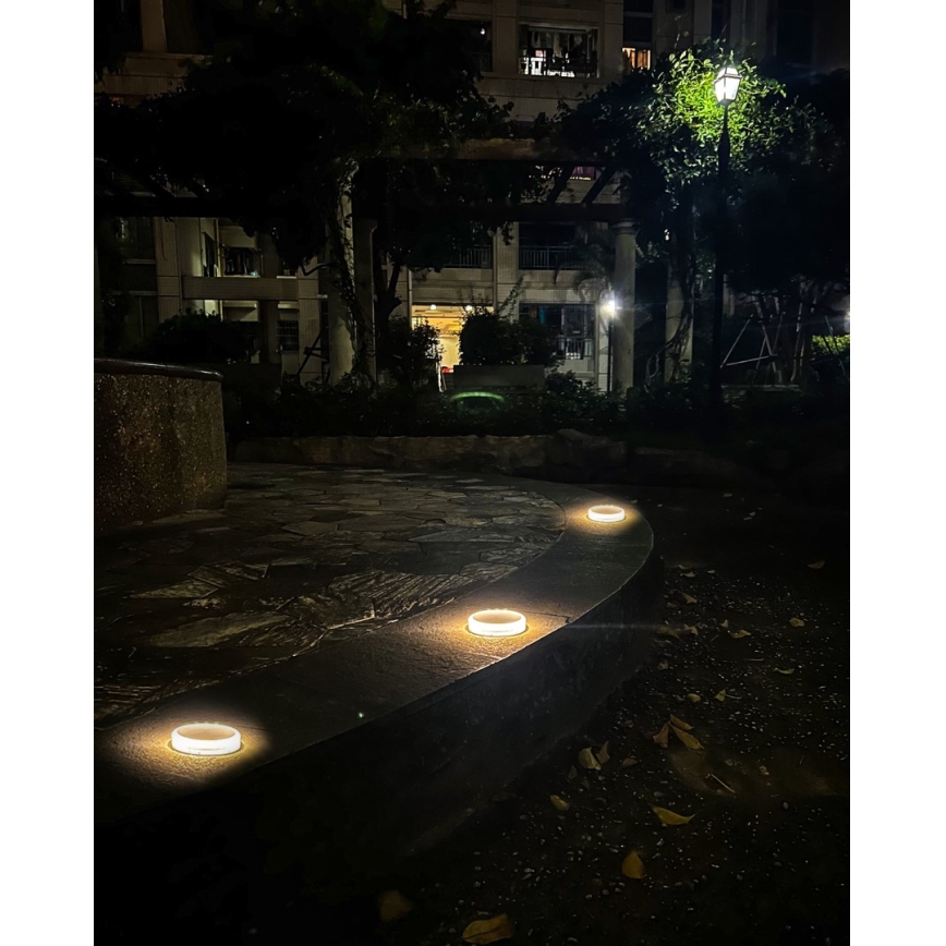 LED kültéri napelemes világítás érzékelővel LED/0,4W/3,2V IP54 500 mAh