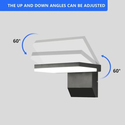 LED kültéri fali lámpatest MODERN LED/18W/230V IP65