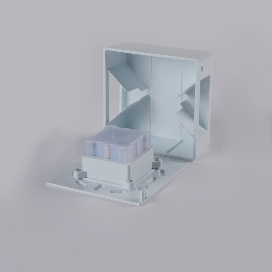 LED kültéri fali lámpa LUXLINE 6W/230V 3000K IP54 fehér