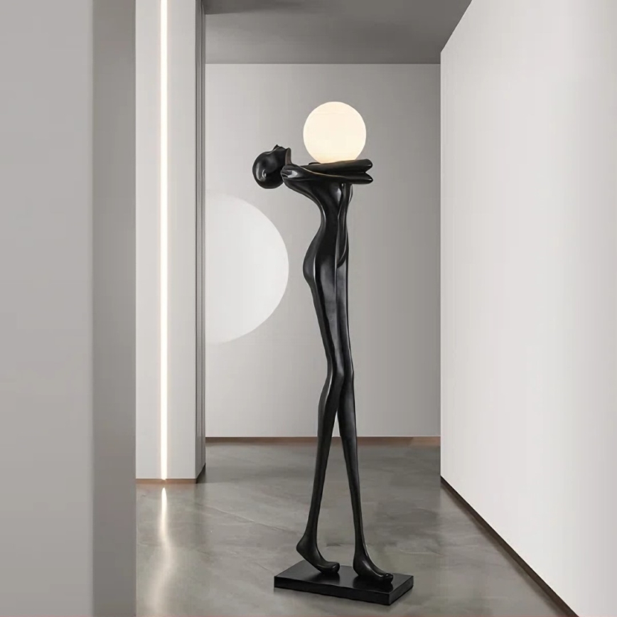 Állólámpa SILUETTE 1xE27/25W/230V 175 cm Human Woman