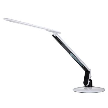 LED Szabályozható asztali lámpa kijelzővel LED/10W/230V/12V