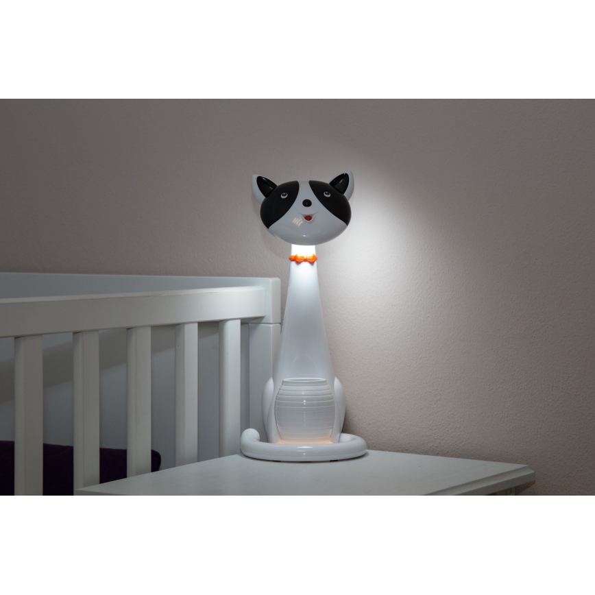 Immax 08945L - LED Gyerek dimmelhető asztali lámpa 1xLED/6W/230V macska