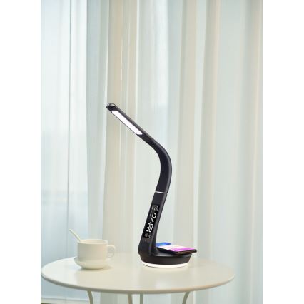 Immax 08963L - LED Szabályozható asztali lámpa COBRA LED/5W/12V, fekete