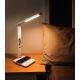 LED Dimmelhető asztali lámpa vezeték nélküli QI töltéssel és USB-vel KINGFISHER LED/8,5W/230V fehér