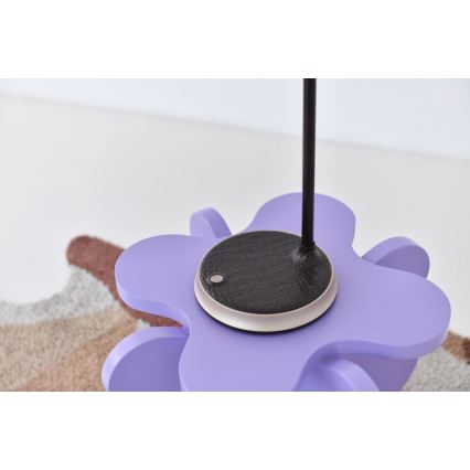 LED állítható fényerejű asztali lámpa vezeték nélküli töltéssel FINCH LED/9W/12/230V barna/arany