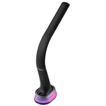 LED RGB állítható fényerejű asztali lámpa vezeték nélküli töltéssel CORELLA LED/7W/12/230V fekete