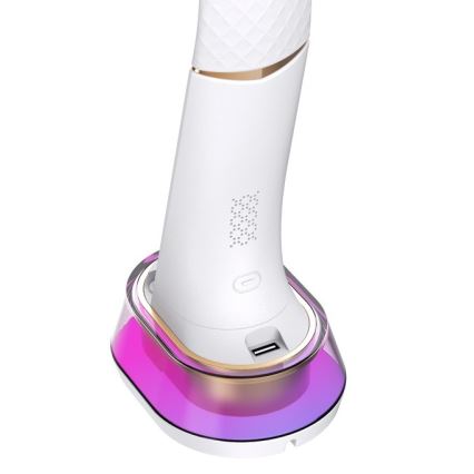 LED RGB állítható fényerejű asztali lámpa vezeték nélküli töltéssel CORELLA LED/7W/12/230V fehér