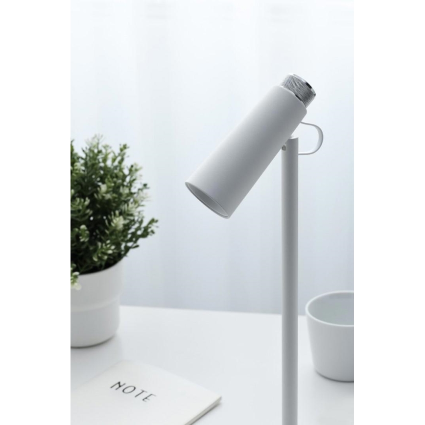 LED Dimmelhető asztali lámpa vezeték nélküli Qi töltővel TIT LED/12W/230V fehér