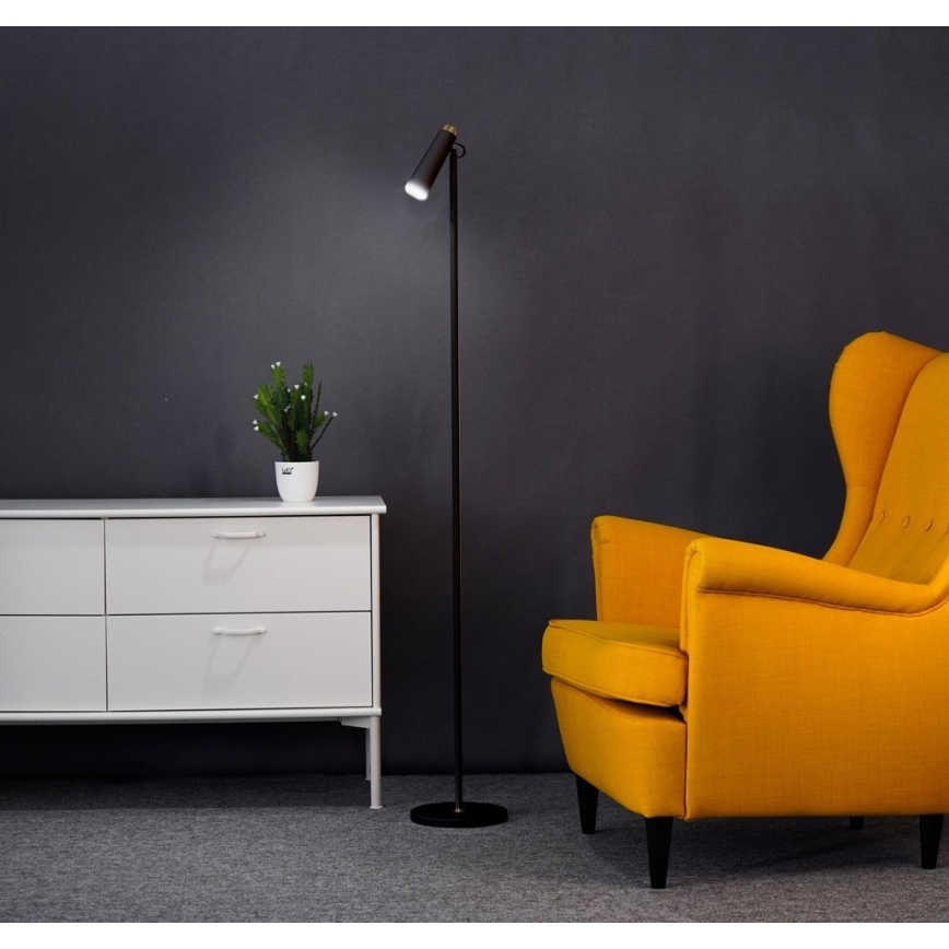 LED Dimmelhető állólámpa TIT LED/6W/230V fekete