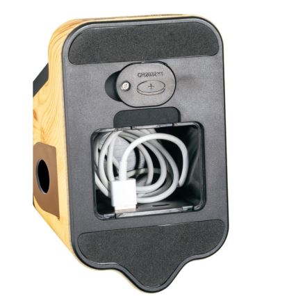 LED+CCT fényerőszabályozható asztali lámpa QI vezeték nélküli töltéssel IDEAL LED/8W/230V 2700/4000/5000K bézs