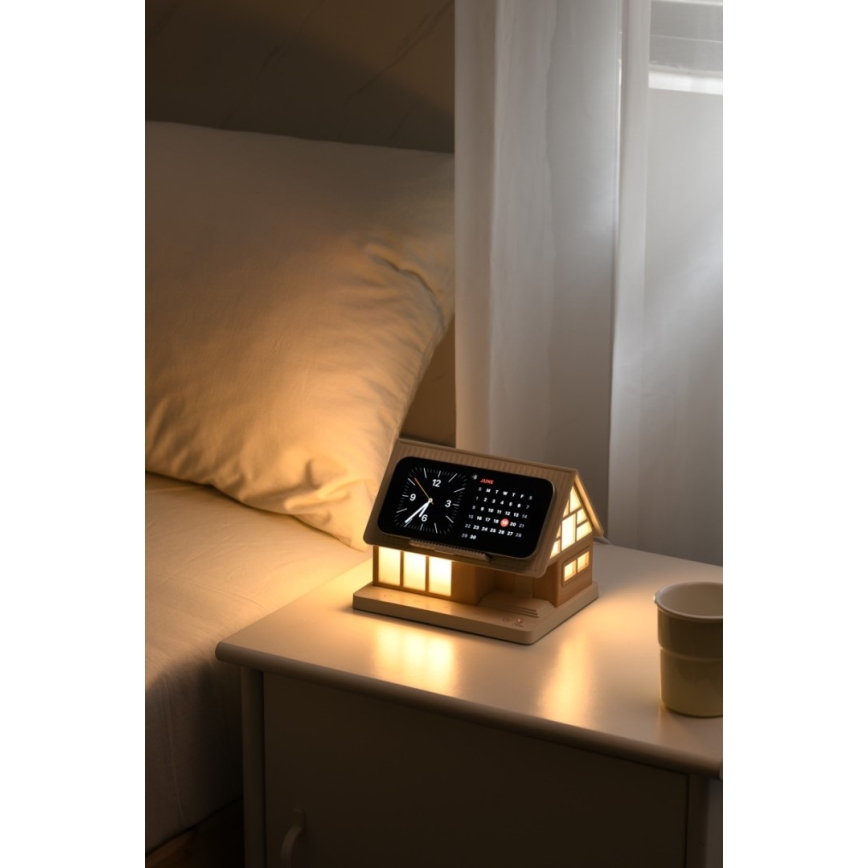 LED asztali lámpa vezeték nélküli töltéssel DREAM HOME, 2W, 230V