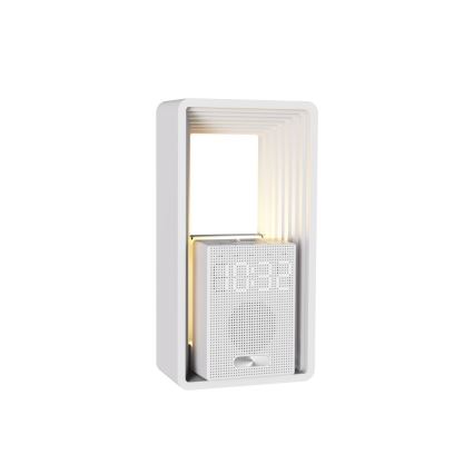 CALM LED asztali lámpa ébresztővel és töltőfunkcióval LED/3,5W/5V