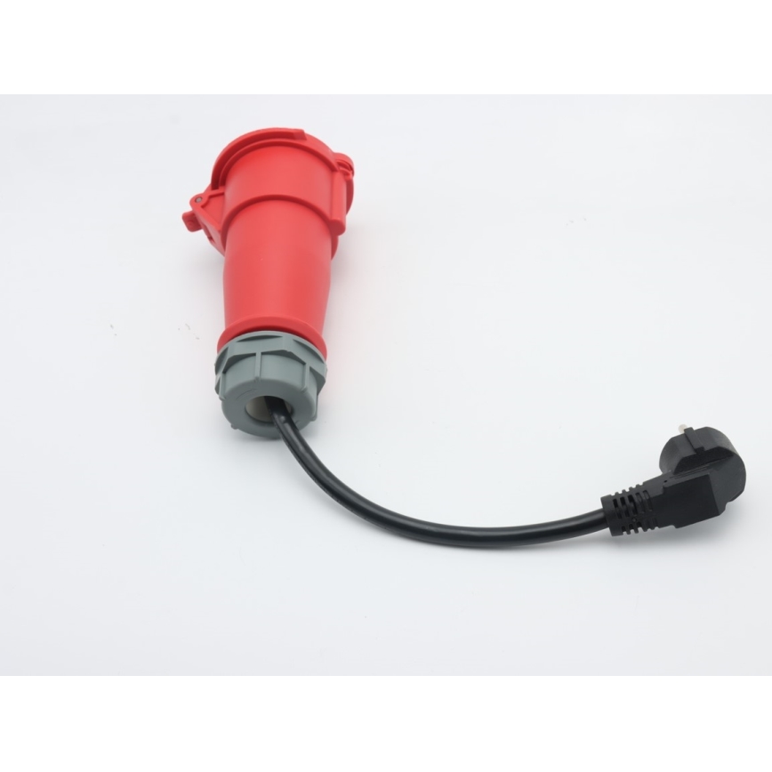 Immax - Utazó töltőállomás elektromos autókhoz AC Type 2 16A/380V 11kW + 230V csatlakozó, 3,7kW 5m + tok