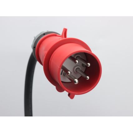 Immax - Hordozható EV töltő elektromos autókhoz AC Type 2 16A/380V 11 kW + 230V dugó, 5 m kábel, Tuya Wi‑Fi