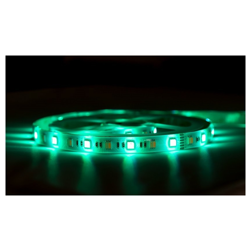 LED RGB szalag összekötő berendezéssel LED-RGB/11,5W/230V IP65 2m