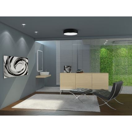 Immax NEO AGUJERO - LED Mennyezeti lámpa távirányítással  LED/39W/230V
