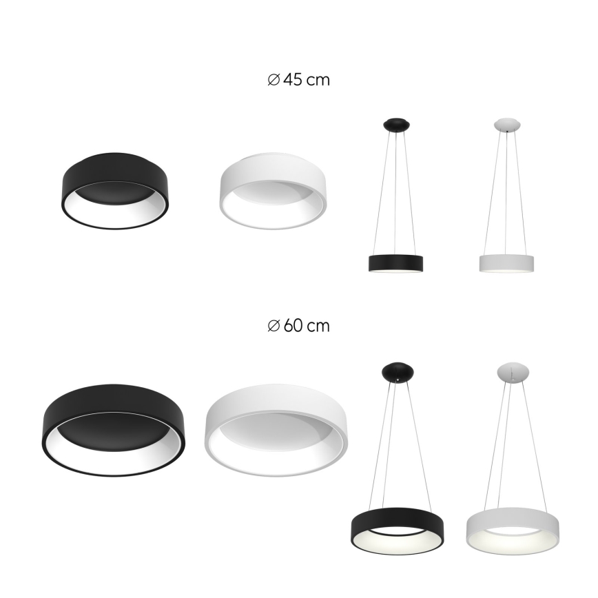 Immax NEO 07018L - LED dimmelhető mennyezeti lámpa AGUJERO LED/39W/230V Tuya + távirányító