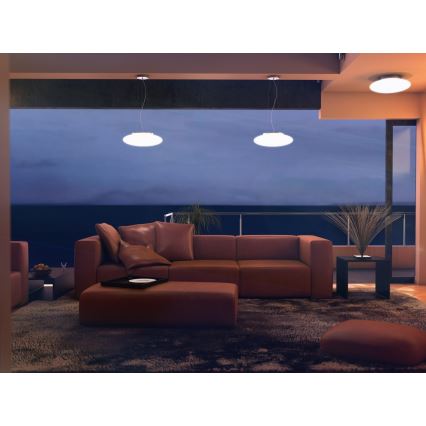 Immax NEO 07056L-LED RGBW Fényerőszabályzós, kábelre szerelhető csillár ELIPTICO 3xE27/8,5W/100-240V Tuya + távirányító