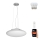 Immax NEO 07056L-LED RGBW Fényerőszabályzós, kábelre szerelhető csillár ELIPTICO 3xE27/8,5W/100-240V Tuya + távirányító