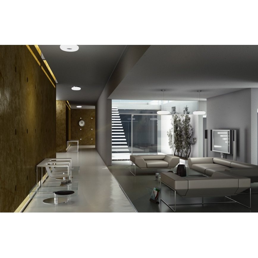 Immax NEO 07059L - LED RGBW Dimmelhető csillár zsinóron FUENTE 3xE27/8,5W/100-240V 40 cm + távirányítás Tuya
