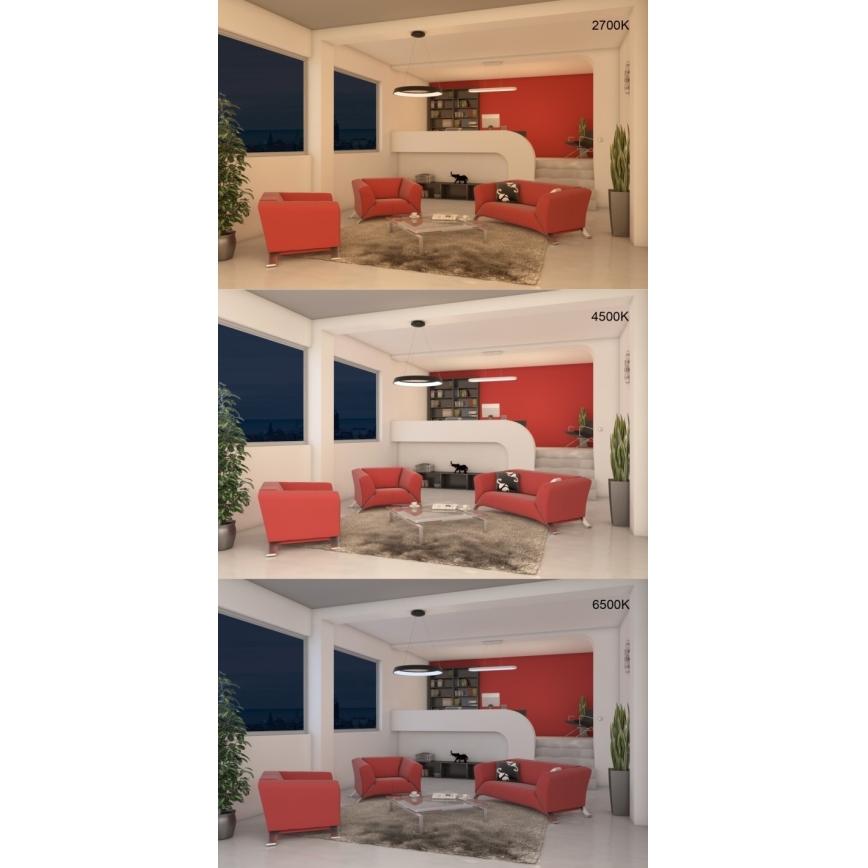 Immax NEO 07079L-80 - LED dimmelhető függeszték kábelre LIMITADO LED/48W/230V 80 cm Tuya + távirányító