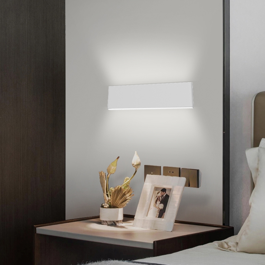 Immax NEO 07085L - LED Fali Lámpa Dimmelhető LISTON LED/8W/230V Tuya Fehér + Távirányító
