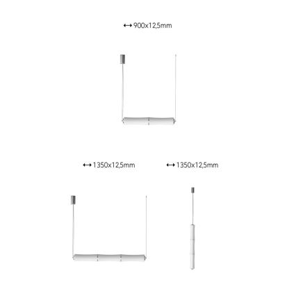 Immax NEO 07102L - LED dimmelhető függeszték BAMBOOS LED/30W/230V 90 cm Tuya + távirányító