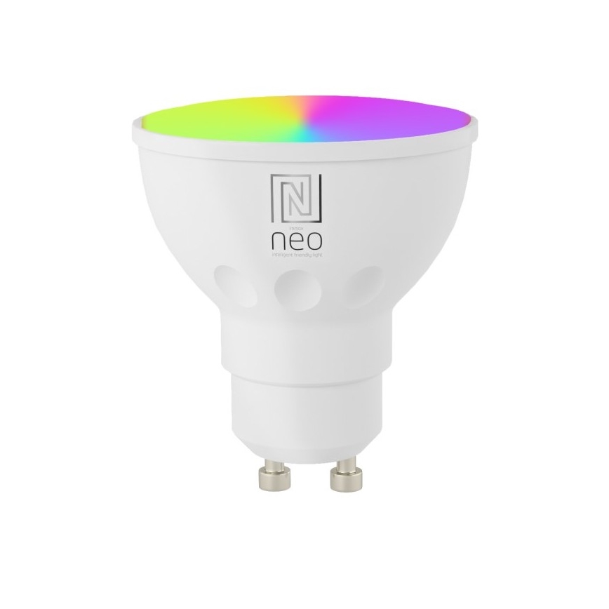 Immax NEO 07118B-2 - LED RGB kültéri állítható fényerejű fali spotlámpa PARED 2xGU10/5,5W/230V Wi-Fi Tuya IP65