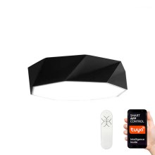 Immax NEO 07130-B40 - LED SMART Mennyezeti lámpa DIAMANTE fekete LED/31W/230V + távirányító 40cm Tuya Zigbee
