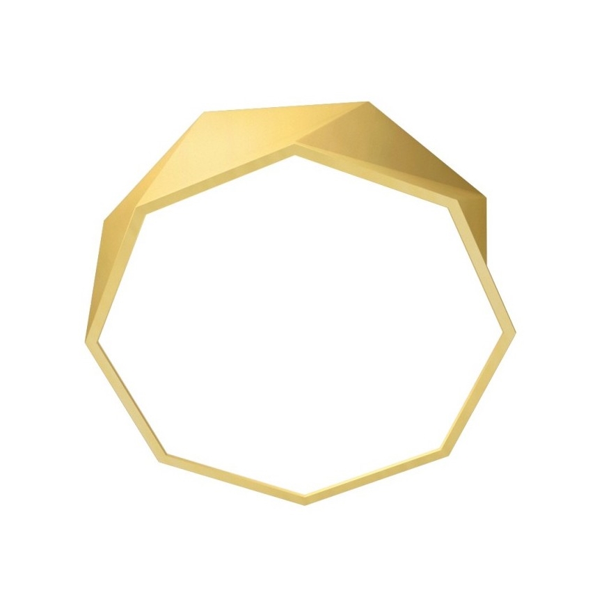 Immax NEO 07132-G40 - LED SMART Fényerőszabályzós mennyezeti lámpa DIAMANTE LED/31W/230V arany 40 cm Tuya ZigBee + távirányító