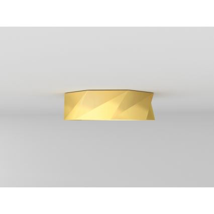 Immax NEO 07132-G40 - LED SMART Fényerőszabályzós mennyezeti lámpa DIAMANTE LED/31W/230V arany 40 cm Tuya ZigBee + távirányító