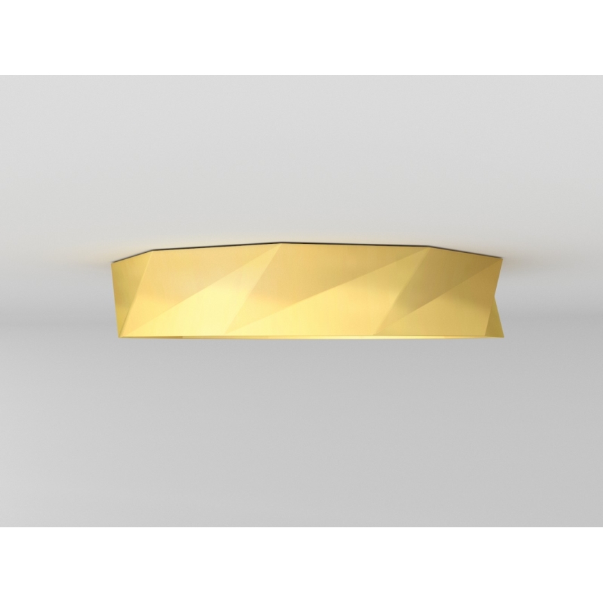 Immax NEO 07132-G60- LED SMART Fényerőszabályozható mennyezeti lámpa DIAMANTE LED/43W/230V arany 60 cm Tuya ZigBee + távirányító