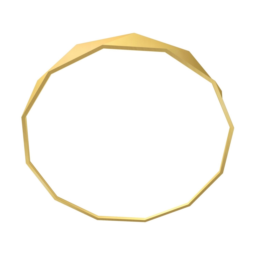 Immax NEO 07132-G80 - LED SMART Fényerőszabályozható mennyezeti lámpa DIAMANTE LED/60W/230V arany 80 cm Tuya ZigBee + távirányító