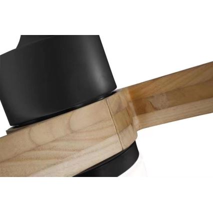 Immax NEO 07136-B - LED Mennyezeti ventilátor SOFISTICADO LED/18W/230V tölgy Wi-Fi Tuya + távirányítás