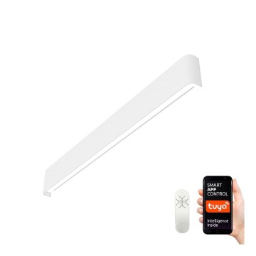 Immax NEO 07137-W - LED SMART Fali lámpa LINEA fehér, állítható fényerővel LED/40W/230V + távirányító 76 cm Tuya ZigBee