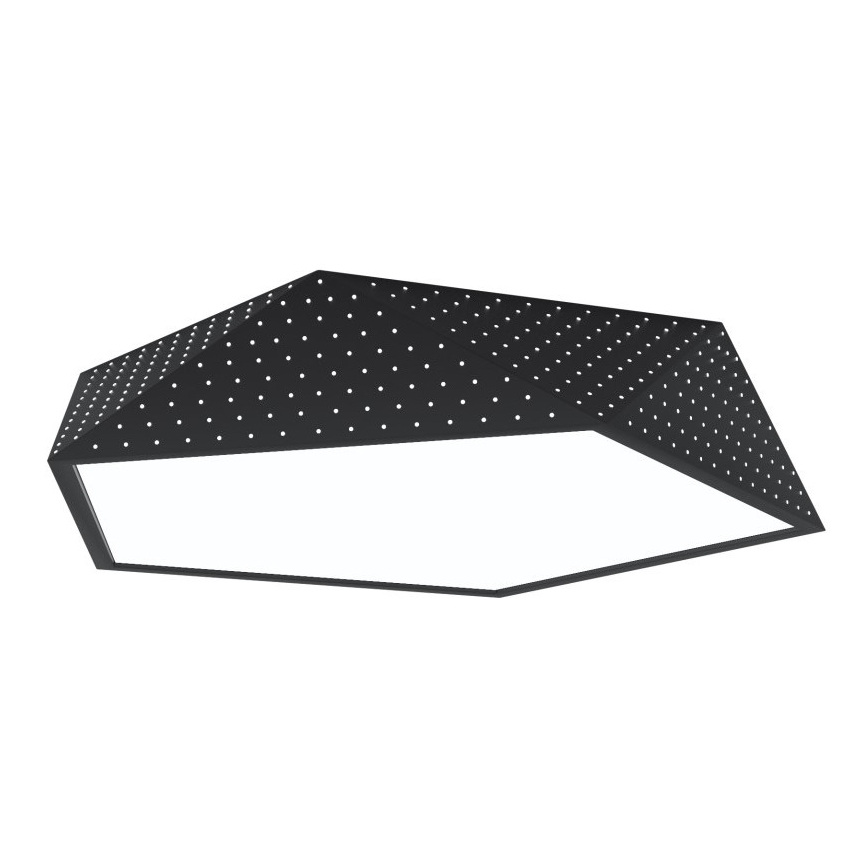 Immax NEO 07151-B60 - LED Dimmelhető mennyezeti lámpa BRILIANT LED/45W/230V Wi-Fi Tuya fekete + távirányító