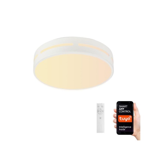 Immax NEO 07153-W50 - LED Dimmelhető mennyezeti lámpa NEO LITE PERFECTO LED/48W/230V Wi-Fi Tuya fehér + távirányító