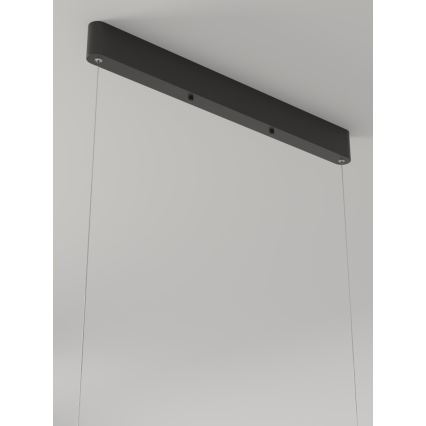 Immax NEO 07157-B120X - LED RGB+CCT Dimmelhető csillár zsinóron MILANO LED/40W/230V Tuya fekete