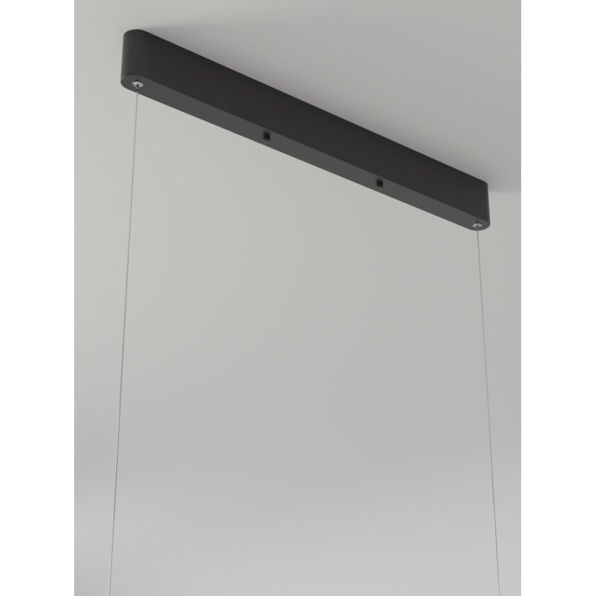 Immax NEO 07157-B120X - LED RGB+CCT Dimmelhető csillár zsinóron MILANO LED/40W/230V Tuya fekete