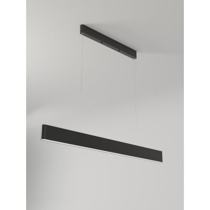 Immax NEO 07157-B120X - LED RGB+CCT Dimmelhető csillár zsinóron MILANO LED/40W/230V Tuya fekete