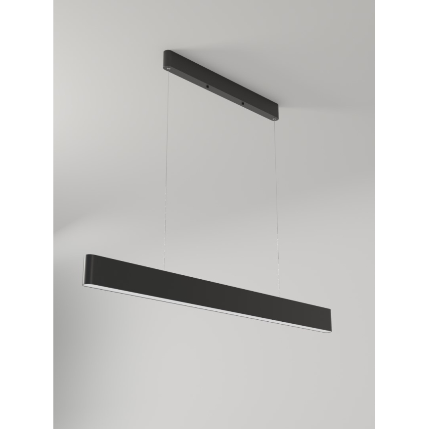 Immax NEO 07157-B120X - LED RGB+CCT Dimmelhető csillár zsinóron MILANO LED/40W/230V Tuya fekete